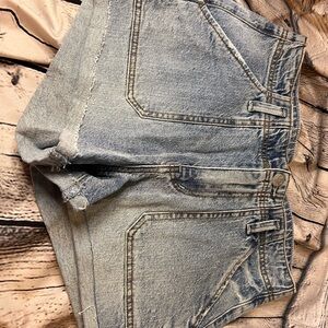 Roxy Faded Denim Jean Shorts